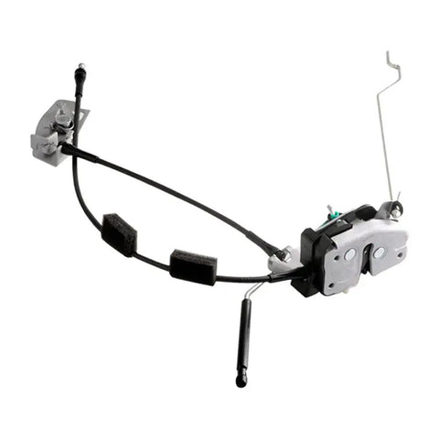Ford Door Latch Assembly With Cable And Rod For Rear Right Cargo Door Replacement Heavy-Duty Direct Fit For E150 E250 E350 1992-2014 Lock Kit 6C2Z-15431A02-AA OEM-Grade