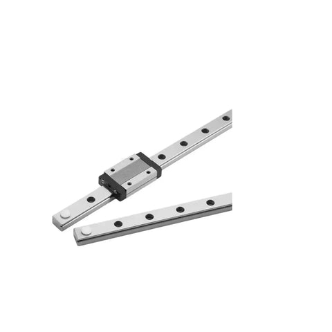 Heavy Duty Two MGN12 Linear Rails And Two MGN12H Carriages Set For 3D Printer And CNC Machines Black Ball Bearing Sliding Guideways