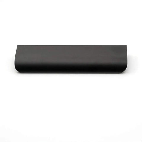 10 Pack Black Cabinet Handles 5 Inch Finger Pulls for Cabinets and Dresser Drawers With 5 Inch Hole Centers, modern aluminum alloy design