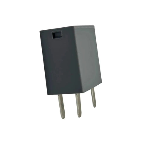 12V DC 40 Amp 4 Pin OEM Relay For GM Vehicles Including Buick GMC Cadillac Chevrolet Hummer Oldsmobile Pontiac Saturn Air Conditioning Fans Fuel Pump Ignition Fixes P0615 P0641 Errors Multi Purpose 9815 Relay Plug And Play side view