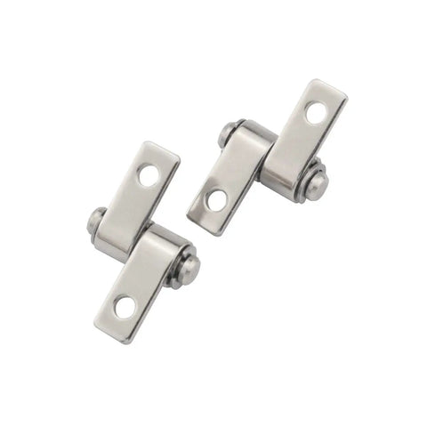4Pcs Small Shaft Damping Swivel Positioning Hinge Kit For Switchgear Cabinets CL2057 0.3N.m Left And Right