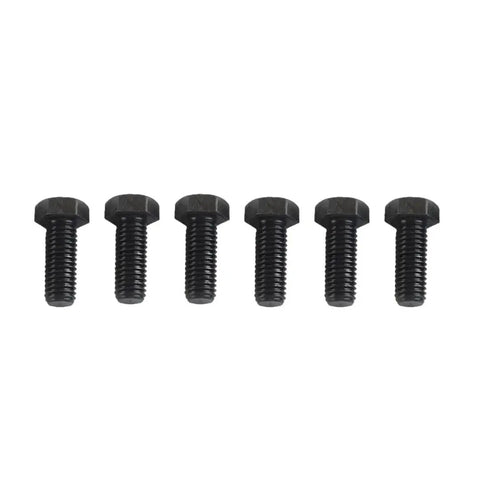 Six black mounting bolts for CV Axle Assembly 10H003 for 2001 2010 Chevrolet Silverado 2500 HD Front Neoprene Boot Keeps Water