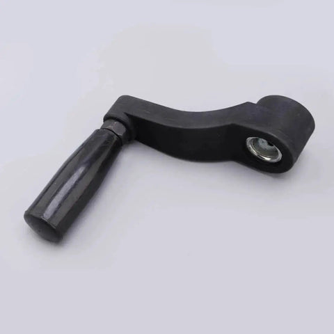 Drill Press Table Crank Handle With 12mm Bore for most 12mm drill press shafts, nylon and metal construction, ergonomic design.