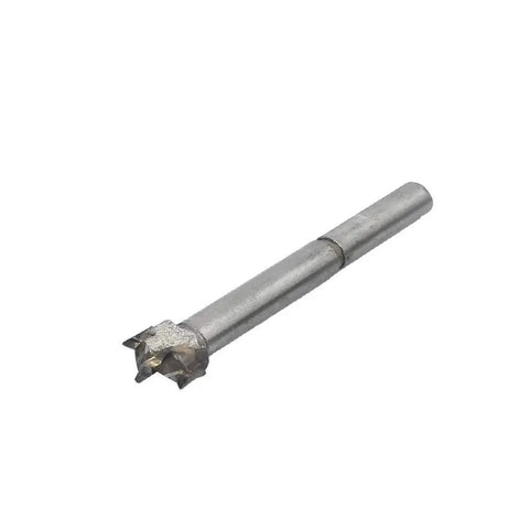 Close-up of a 7mm hinge boring bit from the Hinge Boring Bit Set For Wood Cabinets With 7mm And 12mm Cutting Diameters 76mm Overall Length