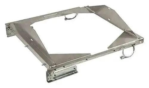34x34 Inch Hinge Kit For Galvanized Steel Roof Ventilators, durable roof mount hardware, all steel construction, rectangular frame