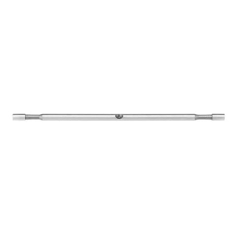 Nibbler Cutter Replacement Arbor for Sheet Metal, Double Head Cutting Tool Accessory, lightweight, durable metal cutting arbor.