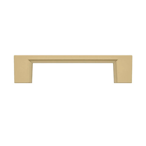 Front view of Armadale Collection Champagne Bronze Modern Rectangular Cabinet And Drawer Pull Handle Center To Center 96 mm for kitchen.