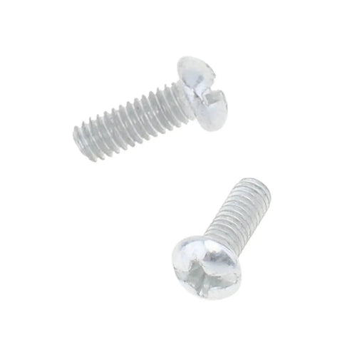 Close-up of screws included with Two Pack Heavy Duty Motor Base Mounting Bracket For 755 775 795 Motors Alloy Steel Support