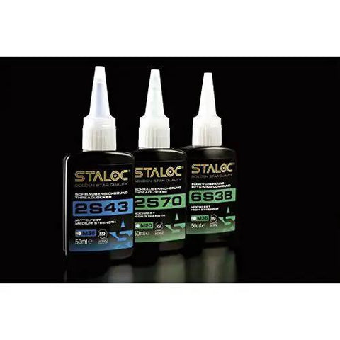 Three bottles of thread locker including Blue Medium Strength Thread Locker 250ml For Screws Up To M12 That Won’t Back Out From Vibration