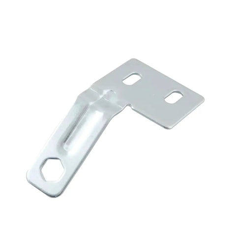 Metal top pivot bracket from 8 Pieces Bifold Door Surface Aligners Repair Parts Kit For Sliding Closet Doors And Bifold Closet Hardware Replacement