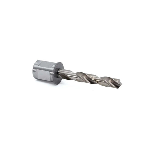 Heavy Duty 3/8 Inch Annular Cutter With 2 Inch Cutting Depth For Magnetic Drill Press, 3/4 Inch Weldon Shank, 2 Flat, Fast And Clean Hole Cutting By OSCARBIDE, side view