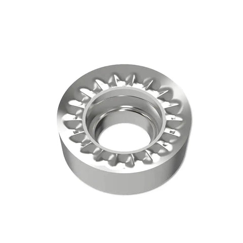 Aluminum Turning Insert RCGT1003MO R5 Round Milling Insert Workhorse for SGCR L SRDCN Tool Holders 10 Pieces Smooth Chip Breaker Design