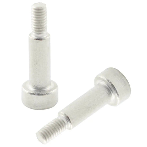 Heavy Duty Stainless Steel Hex Socket Shoulder Bolts Set, 4 Pieces, 304 Stainless, M3 Thread, 5mm Shoulder Diameter, 10mm Shoulder Length