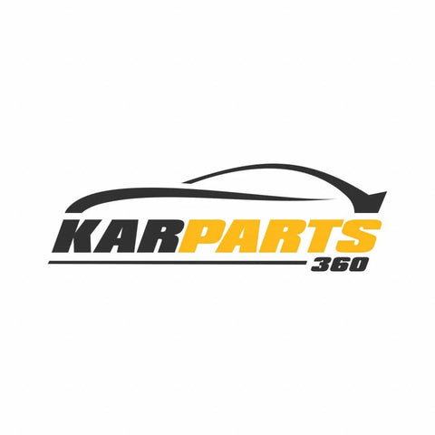 KARPARTS360 logo on white background, automotive parts branding.