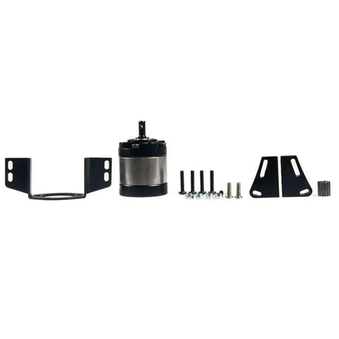 Planetary Gearbox One To Five Transmission Case For D90 One Tenth Scale RC Crawler Car Upgrades Aluminum parts and mounting kit.