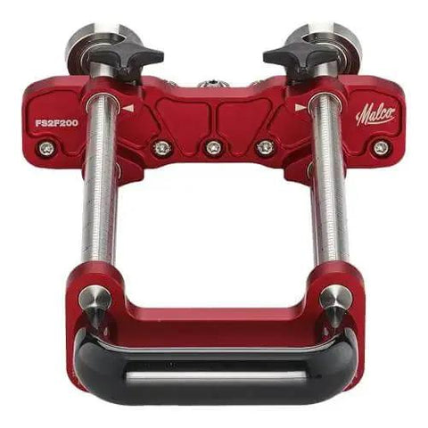 Two Station Metal Bender Pro Grade For Precise Bends Under 150mm, Adjustable Roller Spacing From 0.5mm To 1mm, red unit image