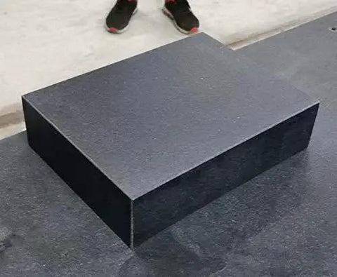 Granite Surface Plate 12x9x3 Inches No Ledge For Precision Inspection And Pro Grade Shop Setup, Tool Room Grade B