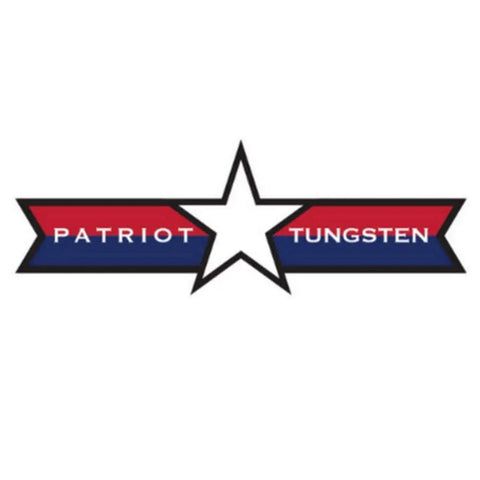 Patriot Tungsten logo featuring a star with red and blue design