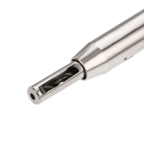 Self Centering Hinge Tapper Core Drill Bit 5/64 Inch Diameter For Woodworking, Easy Centering Drill Bush With Wrench Quick Change
