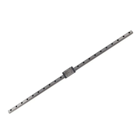 Black Linear Rail Guide 12mm Wide 550mm Length Miniature Precision Linear Motion System With Four Point Contact Block For Small Automation Projects Pro