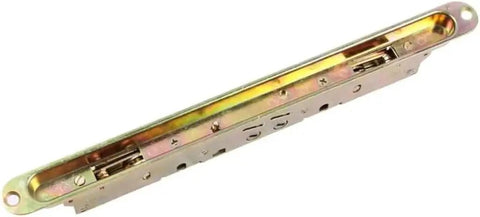 12.5 Inch Dual Point Double Hook Sliding Glass Patio Door Mortise Lock With Three Eighths Inch Recessed Trim Plate