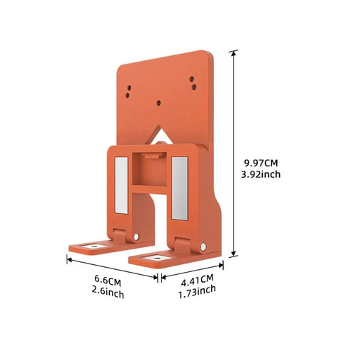Cabinet Door Hinge Spacer With Scale For Precise Alignment And Quick Mounting, 2.6mm Gap Tool, ABS material, size 9.97x6.6x4.41cm