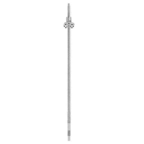 Rolled Ballscrew With Anti Backlash Ball Nut For SFU1204 500mm Without Side End Supports Low Friction and Quiet Operation