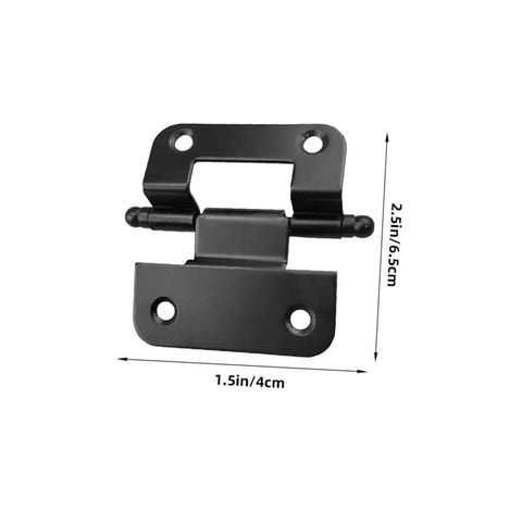 10 Pack Cabinet Door Hinges Durable Replacement Hinges For Home Use With High Load Bearing Capacity Smooth Surface For Kitchen And Bathroom