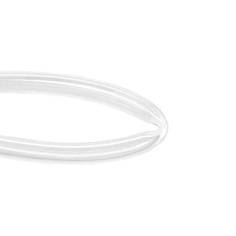 Hooshing silicone tubing, 2mm ID x 4mm OD, 10 ft, clear, food-grade tubing for home brewing and winemaking