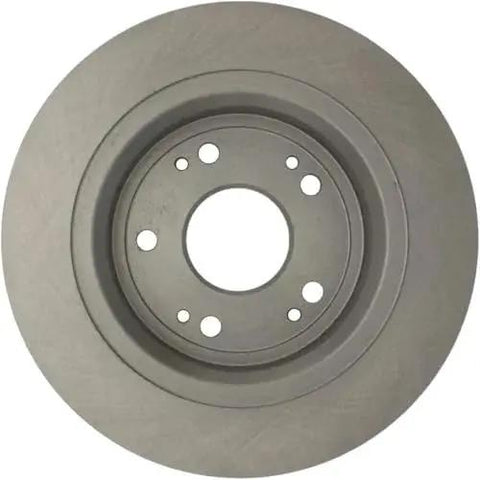 Centric C-Tek rear brake rotor, metal disc with center bore and lug holes, fits Acura/Honda