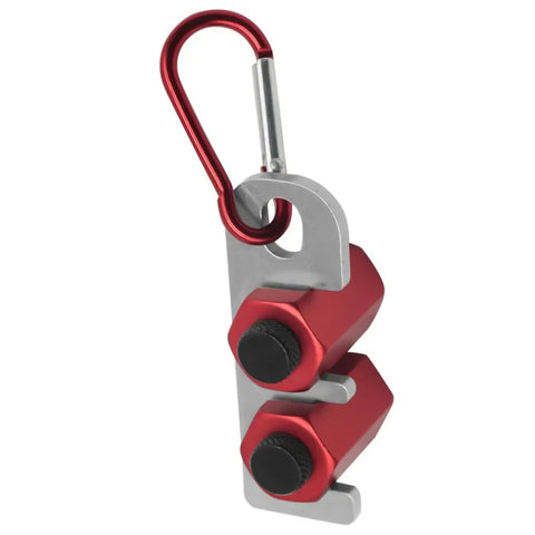 Anodized Aluminum Stair Gauge Framing Square Attachment Jig For Stair Stringer And Rafters Layout, durable red alloy