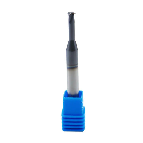 20-56 TPI Single Pitch One Quarter Inch Solid Carbide Thread End Mill For Metalworking, 0.018 Inch Cutting Diameter, Four Flute