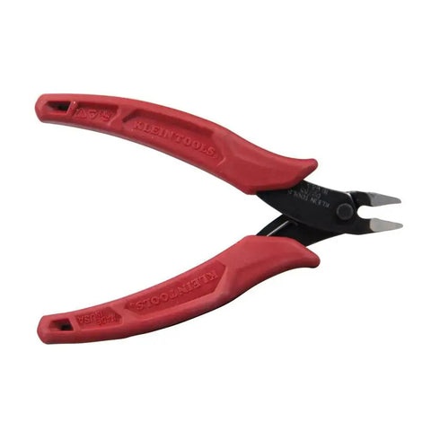Ultra Slim 5-Inch Diagonal Flush Cutters For Micro Wire And Zip Ties, Precise Flat Cut With Pinch Cutting, Tight Space Cutter