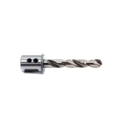 Heavy Duty 3/8 Inch Annular Cutter With 2 Inch Cutting Depth For Magnetic Drill Press, side view of cutter with 3/4 Inch Weldon Shank.