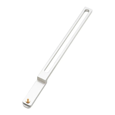 Side view of an aluminum alloy clamp from Four Piece BGA Jig Fixture Set For Rework Station, PCB Board Repair, secure support tool.