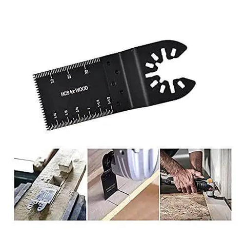 Universal Oscillating Saw Blades Kit For Wood Projects And Multitools Quick Release Durable Blades Fits All Models 100 Pcs Pro Grade Set