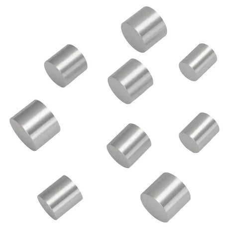 Nine push rods for Coin Jewelry Making DIY Self Centering Hole Punch Kit For Metal And Leather Crafting Wrap Style Die Set