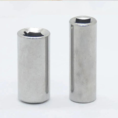 TorSor 1/4 square to 1/4 hex adapter sleeves, metal pair for ratchet drives