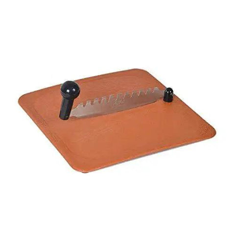 Fantastique Deluxe Stainless Steel Vegetable Cutter With Two Sided Razor Sharp Blades And Magnetic Construction Polypropylene Board With Nylon Handle No Finger Cut Safe Fast Veggie And Fruit Slicing By Anjali.