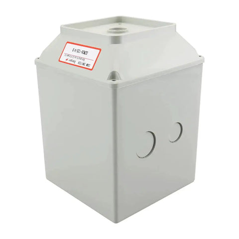 Heavy Duty Exterior Enclosure Box For 125A Universal Rotary Changeover Cam Switch LW28 125 4 metal casing close-up