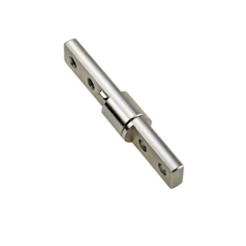 Constant Torque Position Control Hinge 10x57mm Concealed Damping Hinge With Rotary Shaft 1 Piece 3.0 Nm Torque Silver Finish.