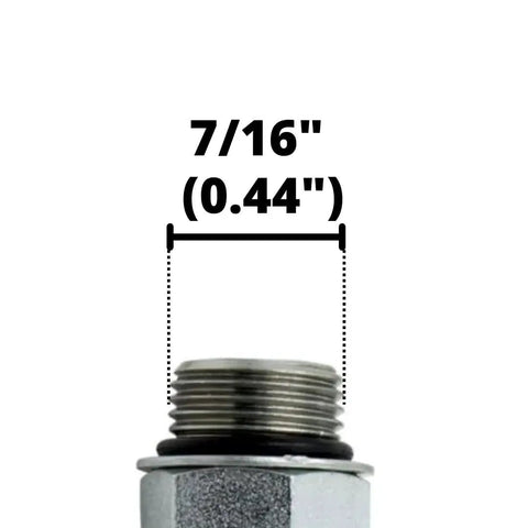 Heavy Duty Four SAE ORB Male To Quarter Inch NPSM Female 90 Degree Elbow Swivel Hydraulic Adapter Fitting dimensions