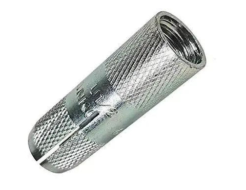 Half Inch Drop In Grip Concrete Anchor Box Of 50 For Superior Hold Versatility With Bolts Or Threaded Rod Of Any Length
