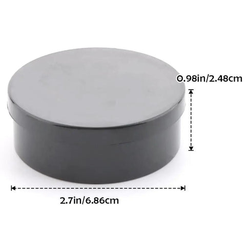 Black container of Pro Grade Watch Gasket Grease Silicone Lubricant For O-Rings And Case Backs, 2.7in diameter, 0.98in height