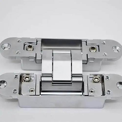 Premium Zinc Alloy Hidden Three Dimensional Adjustable Door Hinge for cabinets and closets, ultra durable with smooth 3D movement