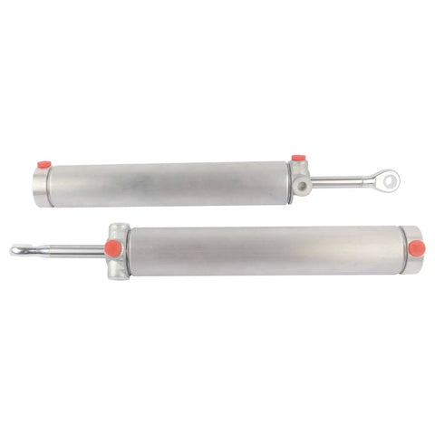 Front view of Convertible Top Hydraulic Cylinders Lift Arms for 1999-2004 Mustang Cobra Convertible Models XR3Z7650600A XR3Z7650600