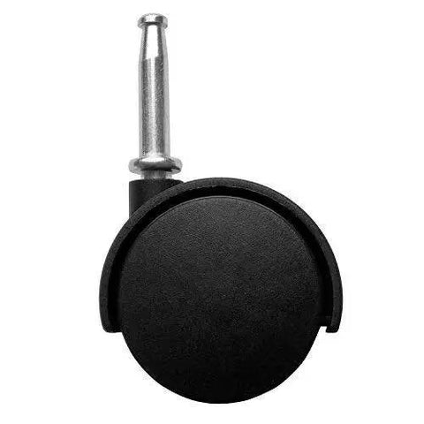 Two Inch Stem Caster Wheels Set Of Five With Eight Millimeter Or Five Sixteenth Inch Stem Diameter, 60 Lbs Per Caster, front view