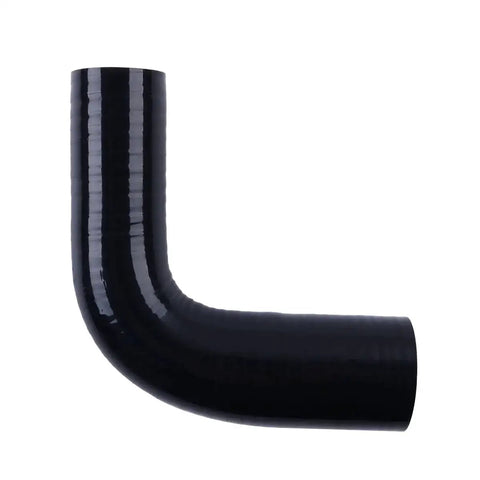 4-Ply 90 Degree High-Performance Silicone Hose Coupler, Black, 1-1.25 Inch ID, 4 Inch Length, Heat Resistant