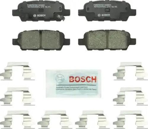 QuietCast Premium Ceramic Rear Brake Pad Set For Infiniti FX G M Q And Nissan 350Z 370Z Altima Maxima Murano Pathfinder