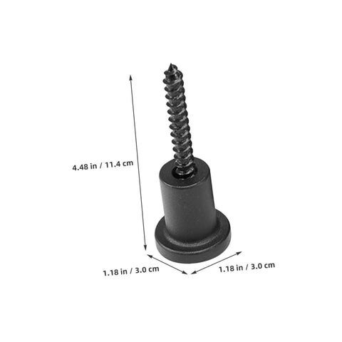 Screw from Sliding Barn Door Track Spacers Kit With Breezy Install Aesthetic Wall Mount Hardware For Home Doors